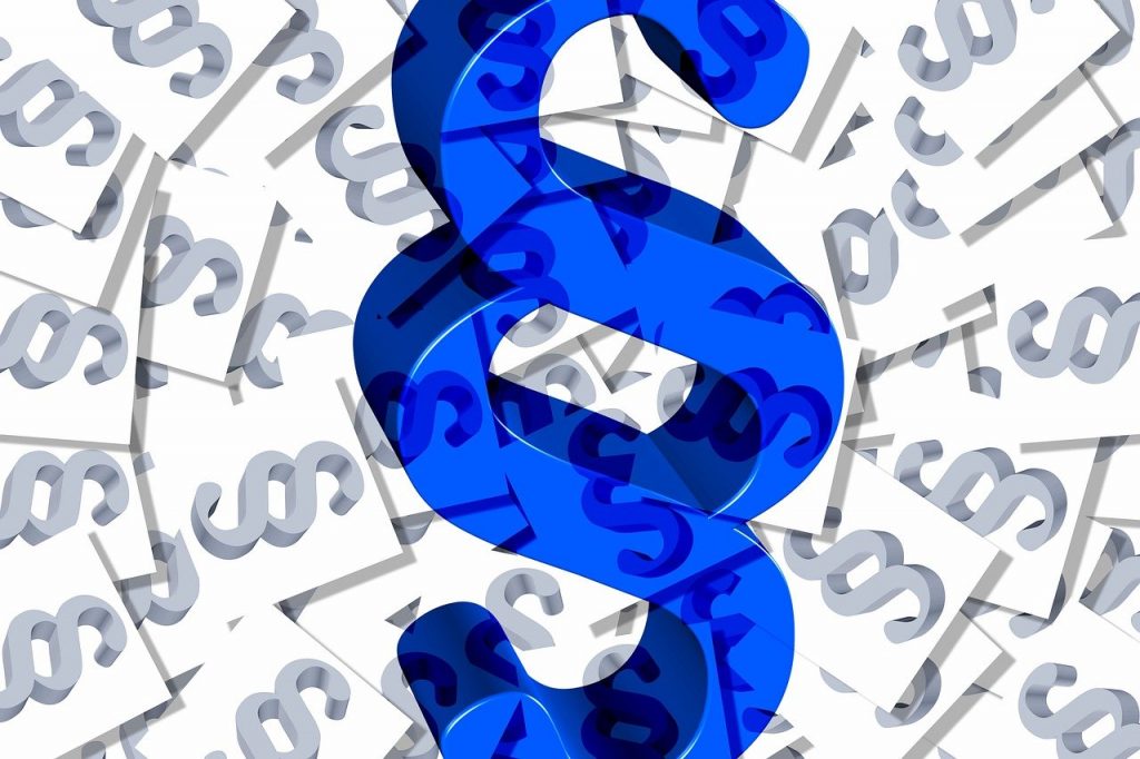 section sign, legal code, symbol, paragraph, law